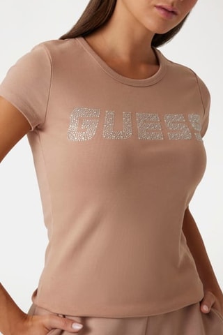 T-shirt Kiara - Marron clair