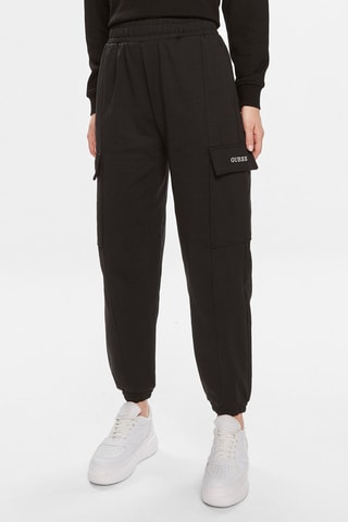 Pantalon cargo taille haute Ruth - Noir