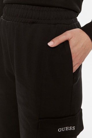Pantalon cargo taille haute Ruth - Noir
