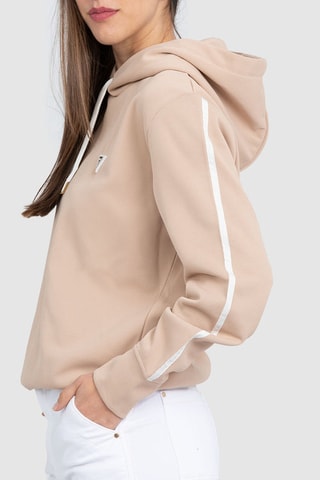 Sweat à capuche Mylah - Taupe