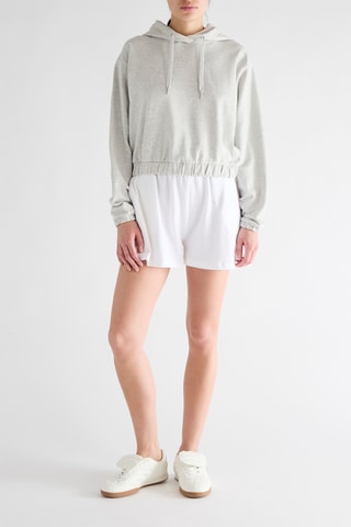 Sweat à capuche Eleanora - Gris clair chiné