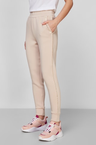Jogging taille haute Simonne - Beige