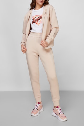 Jogging taille haute Simonne - Beige