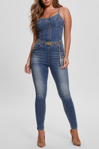 Combinaison en jean - Bleu clair