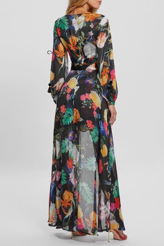 Robe trompe-l'œil Farrah - Noir