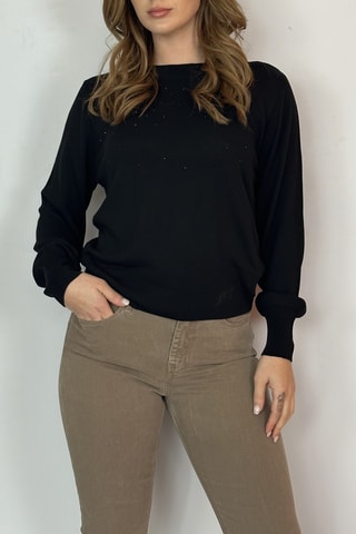 Pantalon flare - Marron