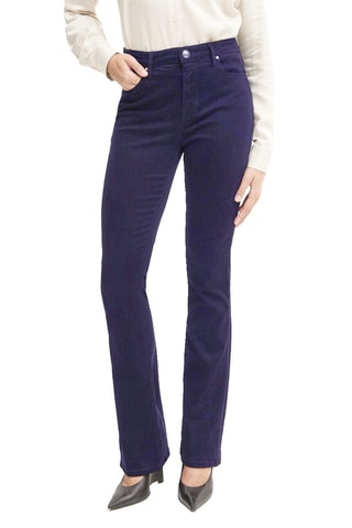 Pantalon flare - Bleu marine