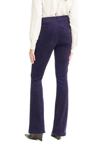 Pantalon flare - Bleu marine