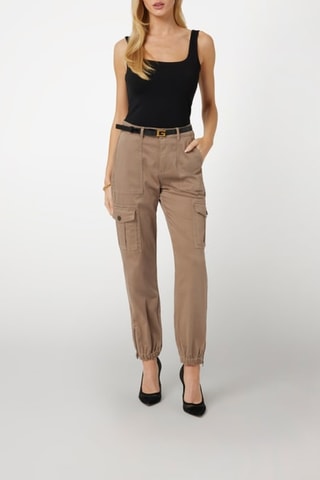 Pantalon cargo Juno - Taupe