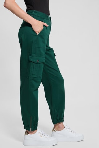 Pantalon cargo Juno - Vert foncé