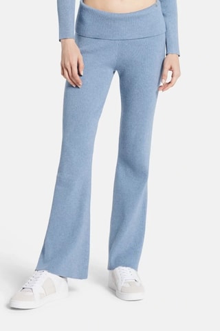 Pantalon flare Nina - Bleu clair