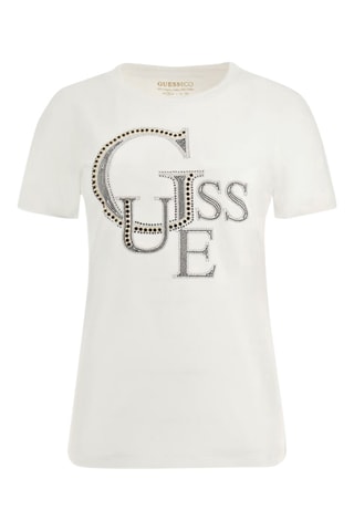 T-shirt Studded - Blanc