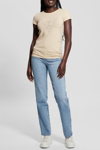 T-shirt Maze - Beige clair
