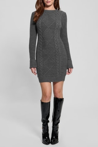 Robe pull Serena - Gris foncé chiné