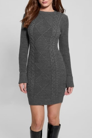 Robe pull Serena - Gris foncé chiné