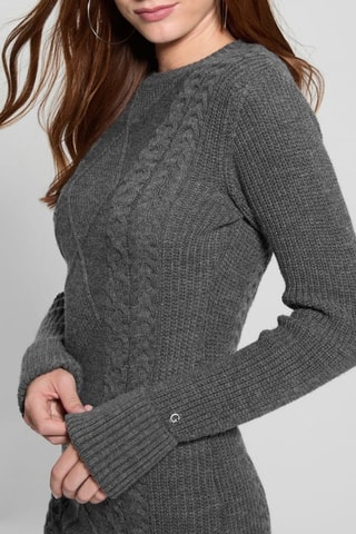 Robe pull Serena - Gris foncé chiné