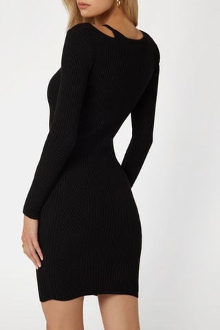 Robe pull Vanessa - Noir