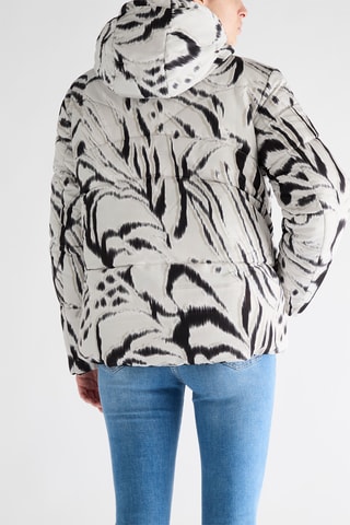 Doudoune réversible Emelie - Noir et gris clair