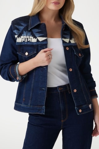 Veste en jean Gilda - Bleu