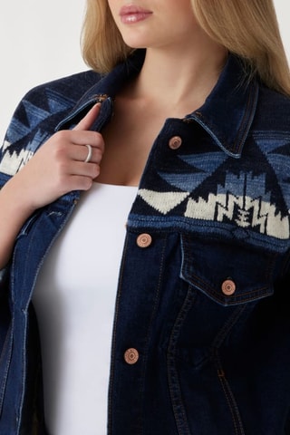 Veste en jean Gilda - Bleu