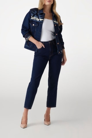 Veste en jean Gilda - Bleu