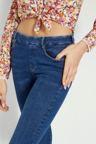 Jean bootcut - Bleu