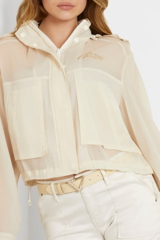 Veste à capuche Mia - Beige