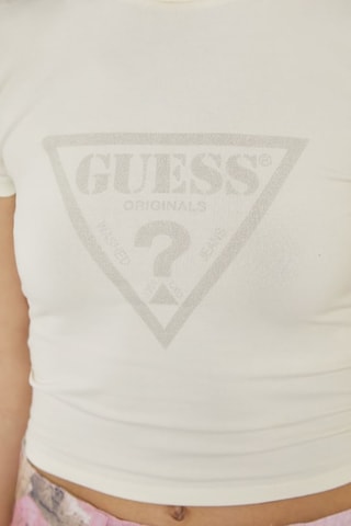 T-shirt Go Vintage - Blanc