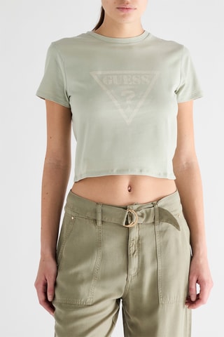 T-shirt Go Vintage - Vert d’eau