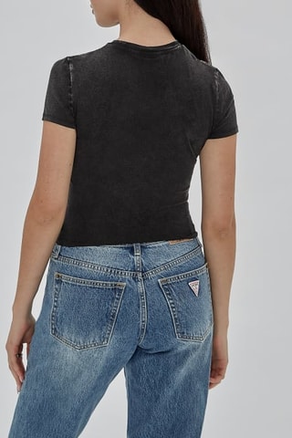 T-shirt Go Vintage - Noir