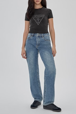 T-shirt Go Vintage - Noir