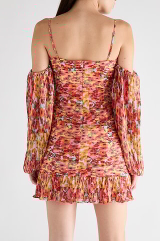 Robe plissée Tiffany - Rouge