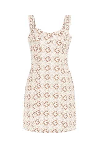 Robe droite Beatrice - Beige
