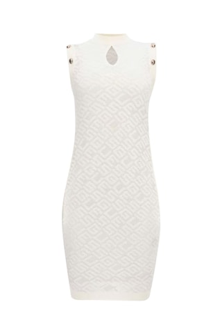 Robe fourreau en dentelle Chelsea - Blanc