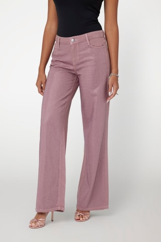 Pantalon palazzo - Vieux rose