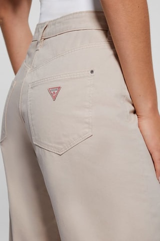 Pantalon palazzo taille haute Bellflower - Beige