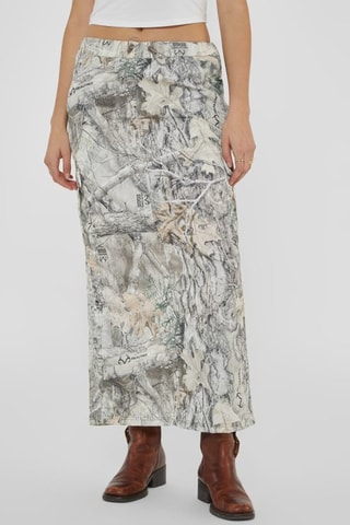 Jupe longue Go - Gris