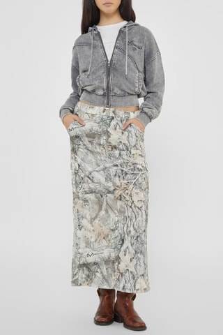 Jupe longue Go - Gris