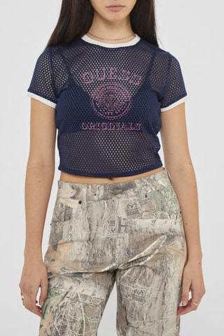 Crop top Go - Bleu marine