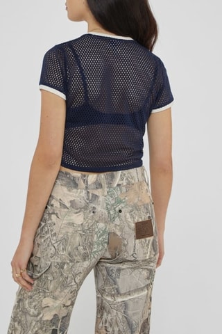 Crop top Go - Bleu marine