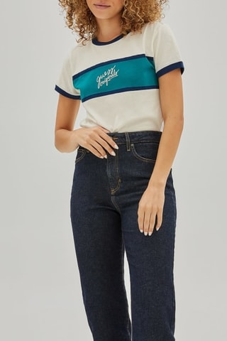 T-shirt Go - Blanc