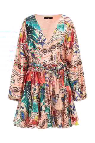 Robe patineuse Maya Surplice - Rose