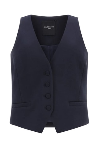 Gilet de costume Jacqueline - Bleu marine
