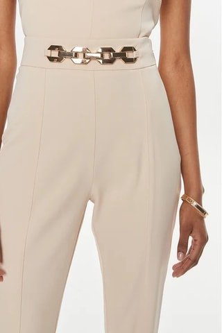 Pantalon taille haute Norah - Beige