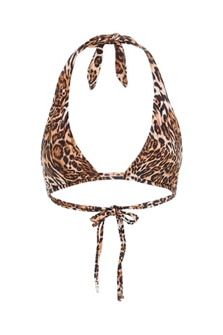 Haut de maillot - Marron et blanc