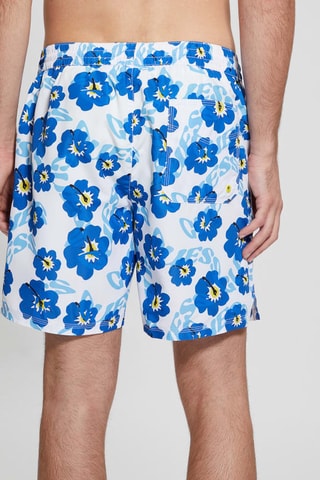 Short de bain - Blanc