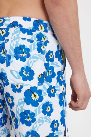 Short de bain - Blanc