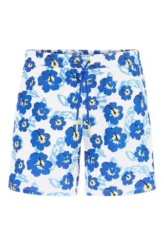 Short de bain - Blanc