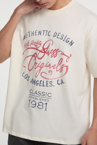 T-shirt Vintage - Ecru