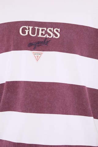 T-shirt - Blanc et bordeaux
